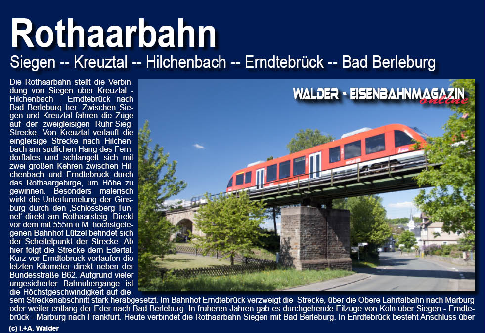 Eisenbahnmagazin Rothaarbahn