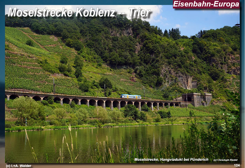 Eisenbahnmagazin Moselbahn von Koblenz nach Trier