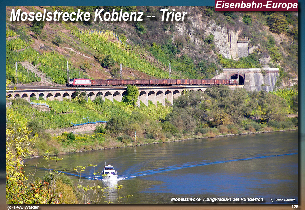 Eisenbahnmagazin Moselbahn von Koblenz nach Trier
