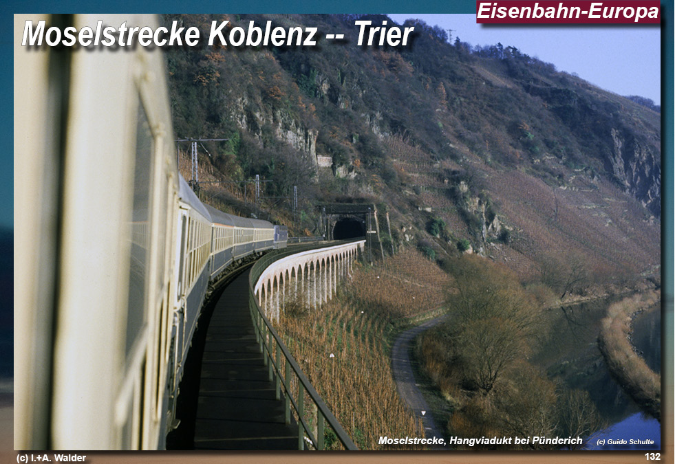 Eisenbahnmagazin Moselbahn von Koblenz nach Trier