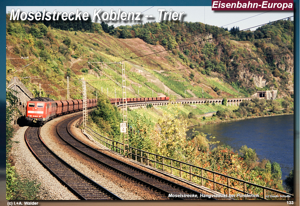 Eisenbahnmagazin Moselbahn von Koblenz nach Trier