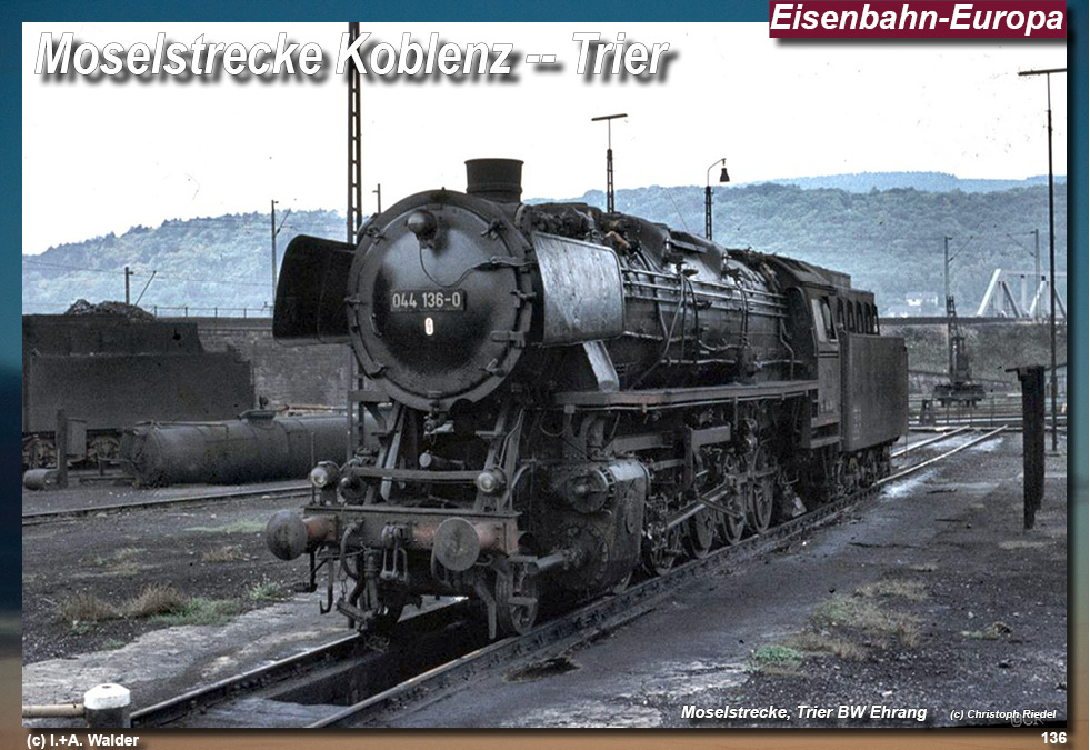Eisenbahnmagazin Moselbahn von Koblenz nach Trier