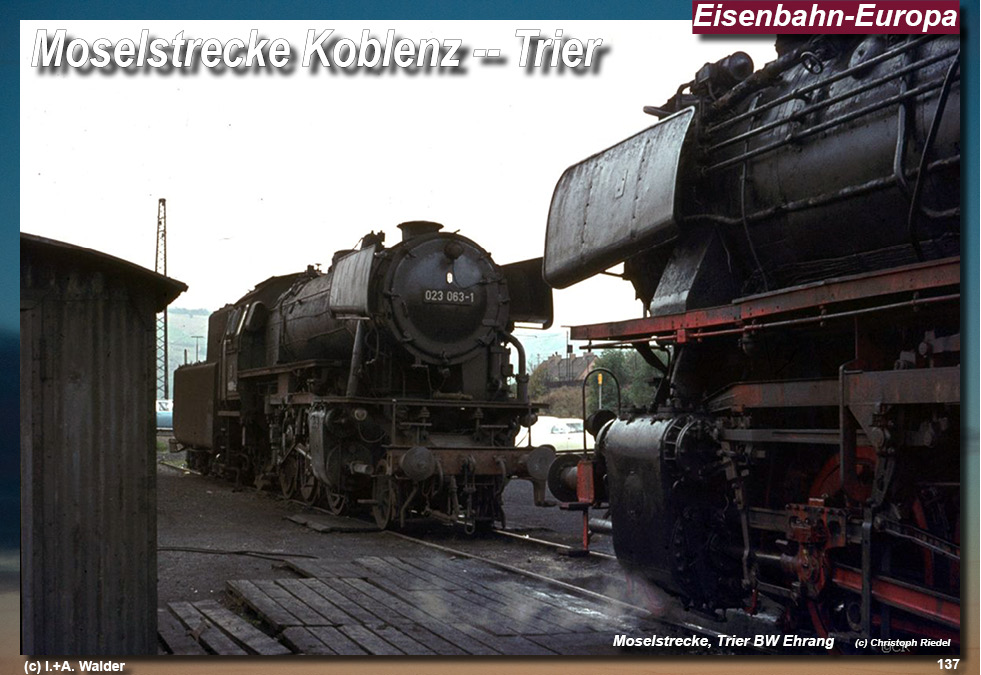 Eisenbahnmagazin Moselbahn von Koblenz nach Trier