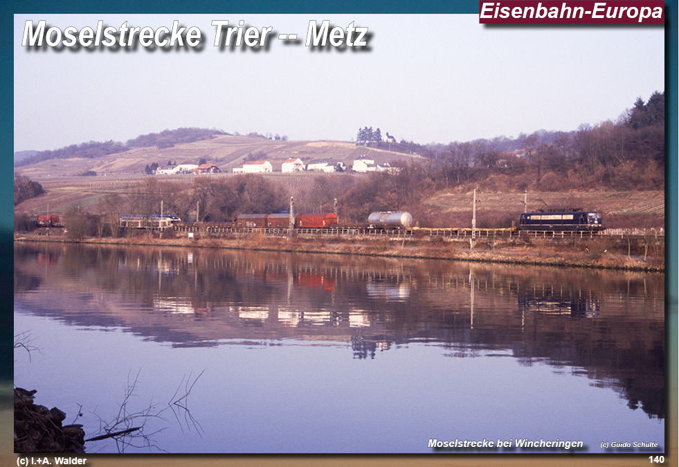 Eisenbahnmagazin Moselbahn von Koblenz nach Trier