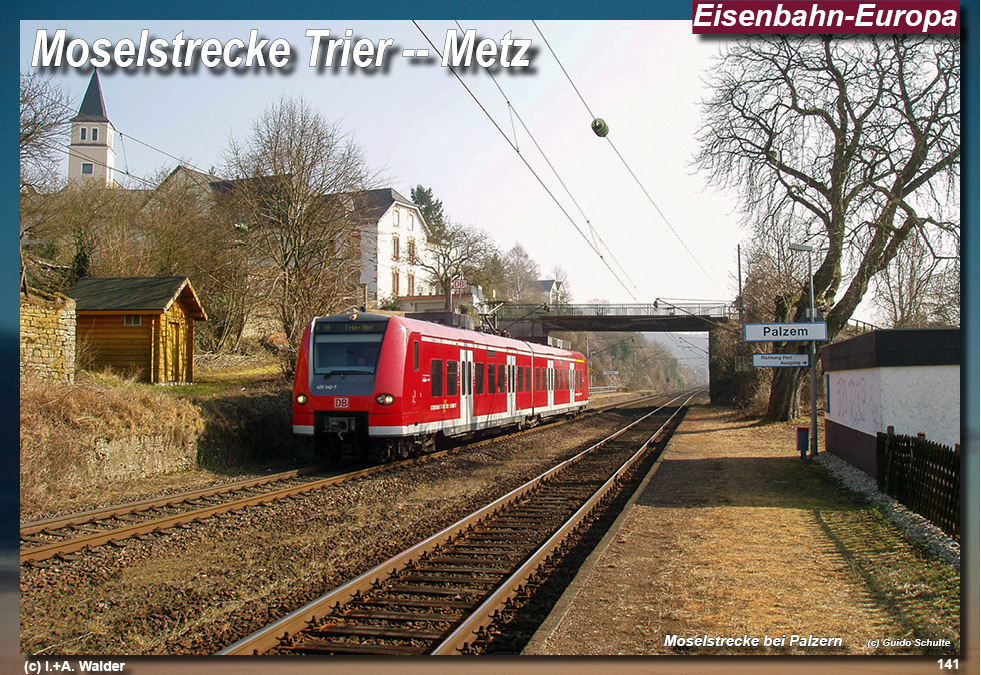 Eisenbahnmagazin Moselbahn von Koblenz nach Trier