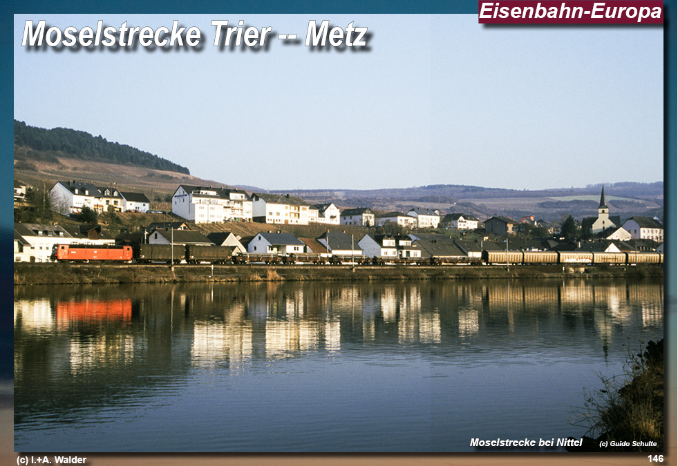 Eisenbahnmagazin Moselbahn von Koblenz nach Trier