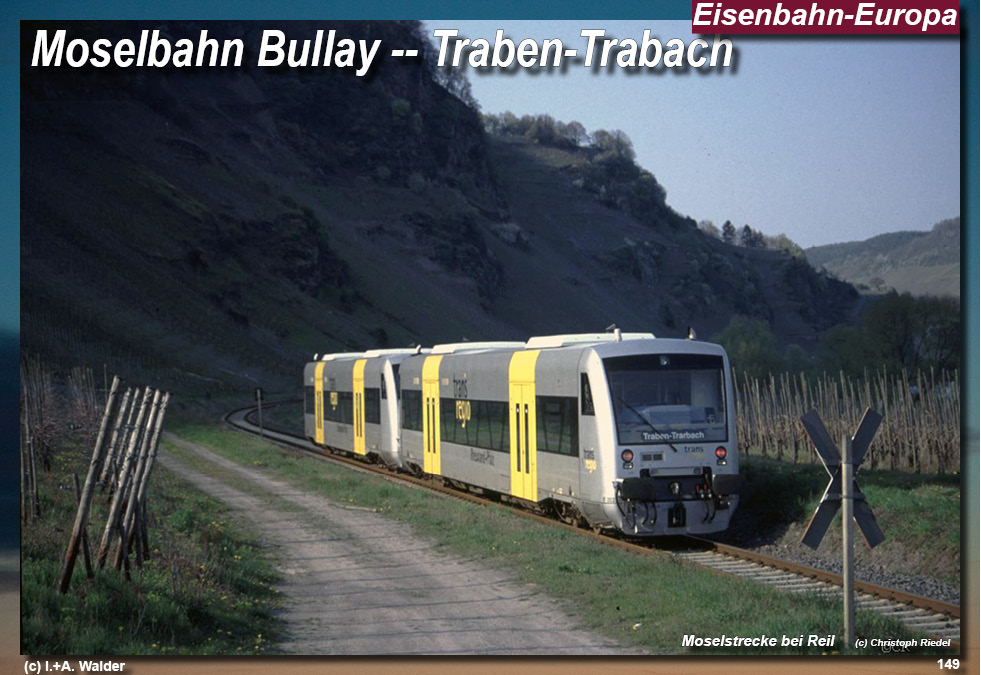 Eisenbahnmagazin Moselbahn von Koblenz nach Trier
