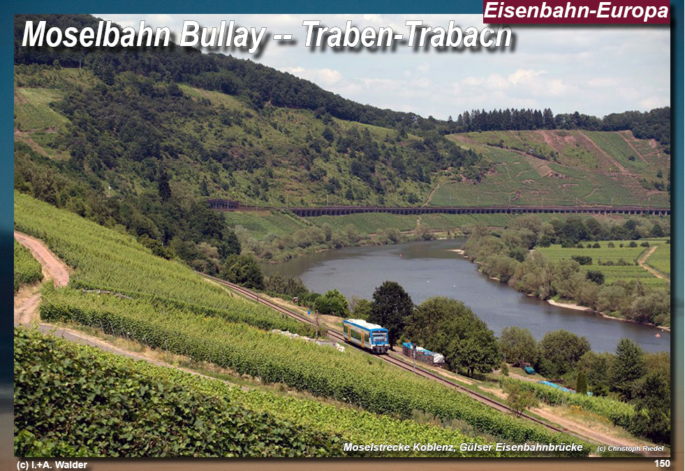 Eisenbahnmagazin Moselbahn von Koblenz nach Trier