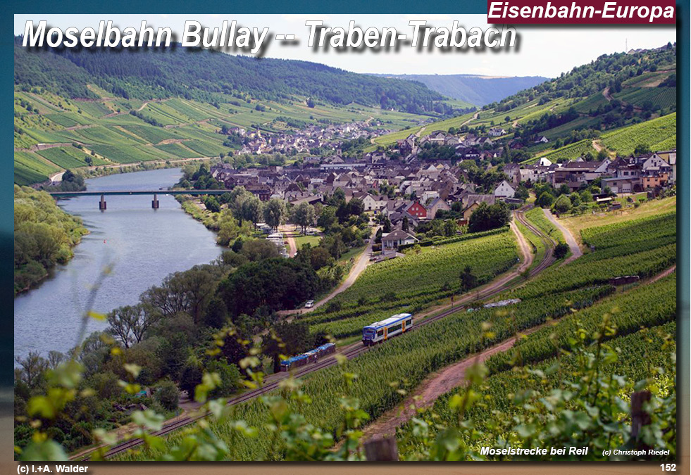 Eisenbahnmagazin Moselbahn von Koblenz nach Trier