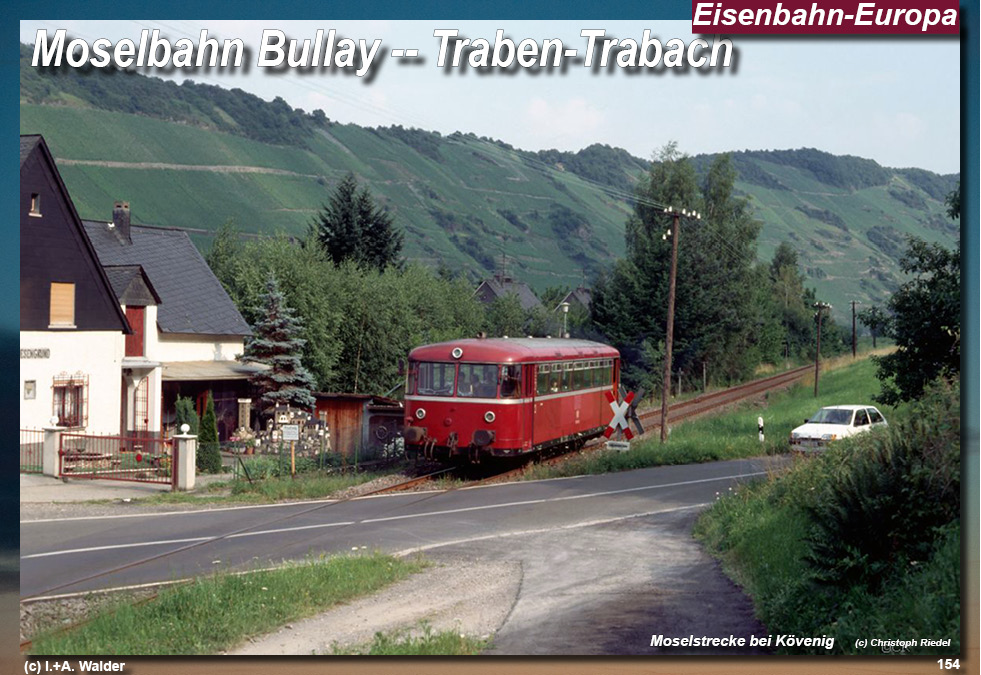 Eisenbahnmagazin Moselbahn von Koblenz nach Trier