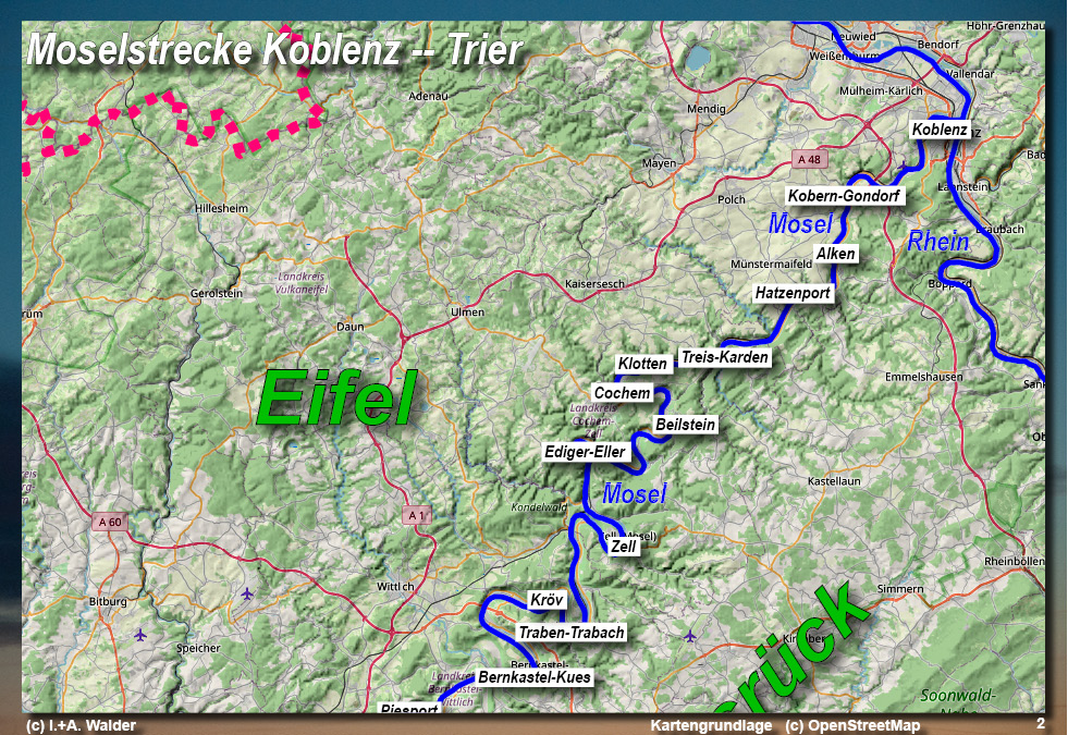 Eisenbahnmagazin Moselbahn von Koblenz nach Trier