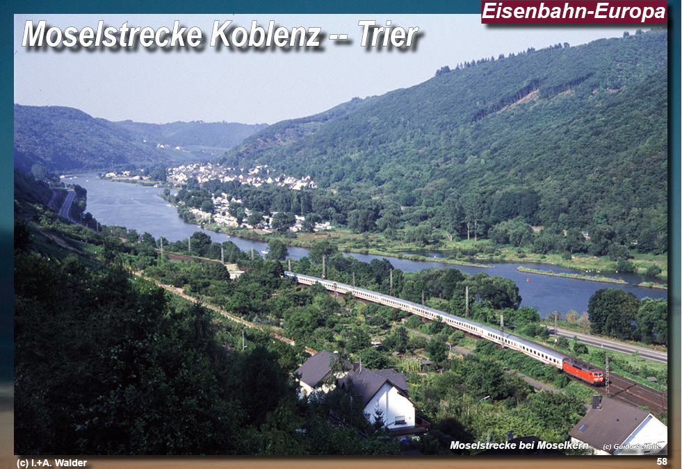 Eisenbahnmagazin Moselbahn von Koblenz nach Trier