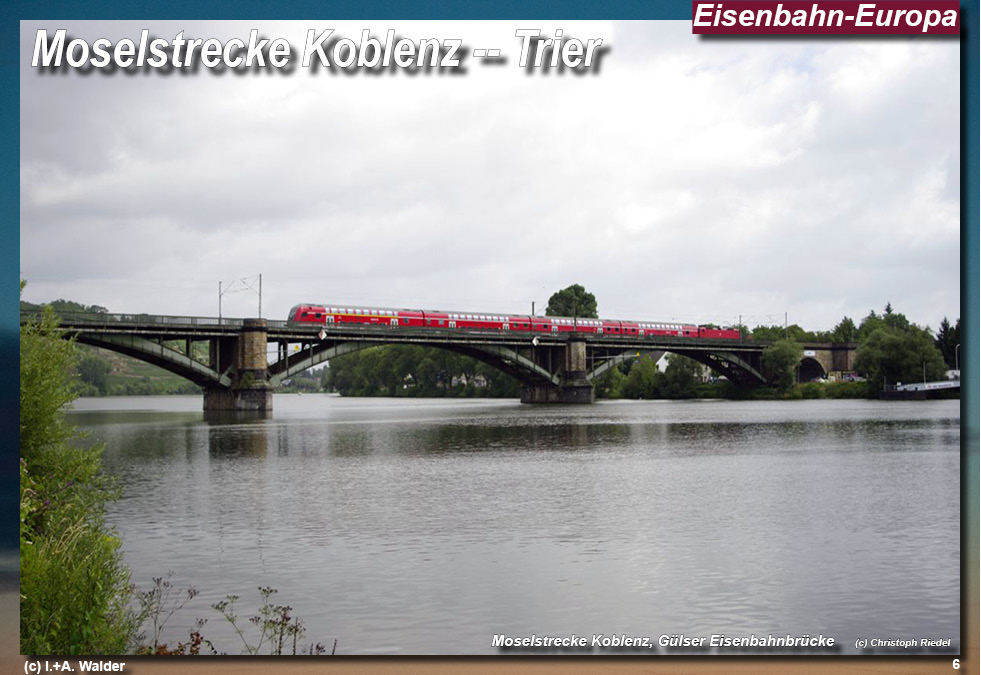 Eisenbahnmagazin Moselbahn von Koblenz nach Trier