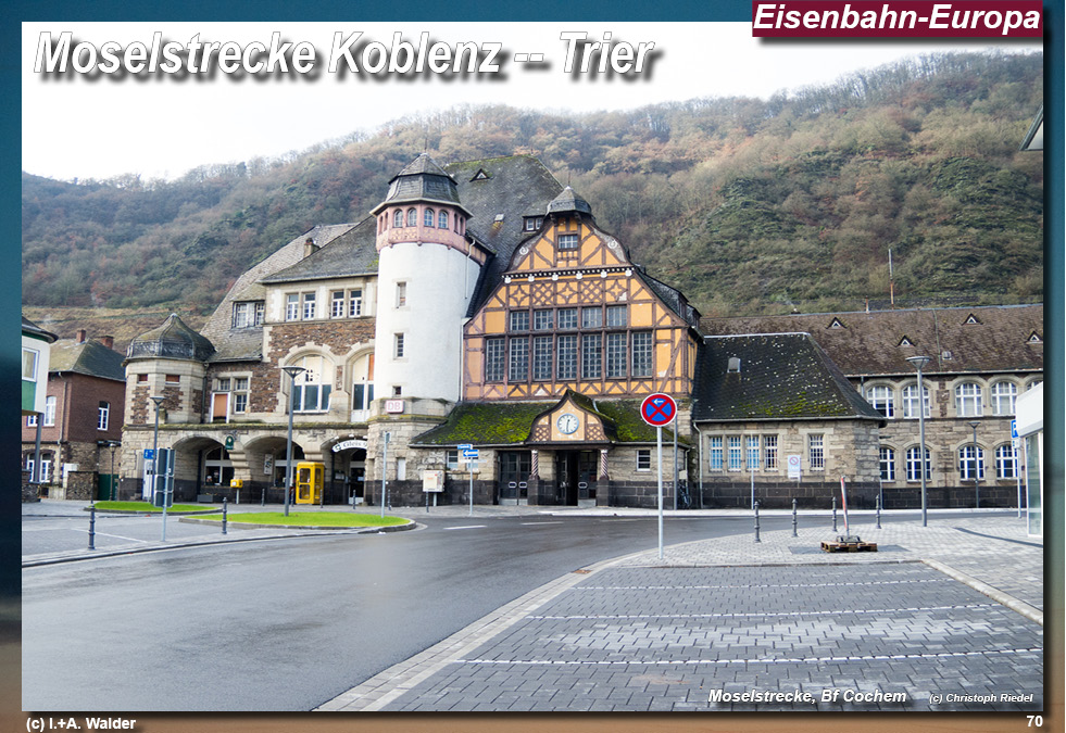 Eisenbahnmagazin Moselbahn von Koblenz nach Trier