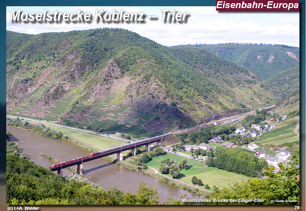 Eisenbahnmagazin Moselbahn von Koblenz nach Trier