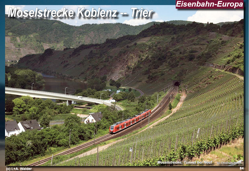 Eisenbahnmagazin Moselbahn von Koblenz nach Trier