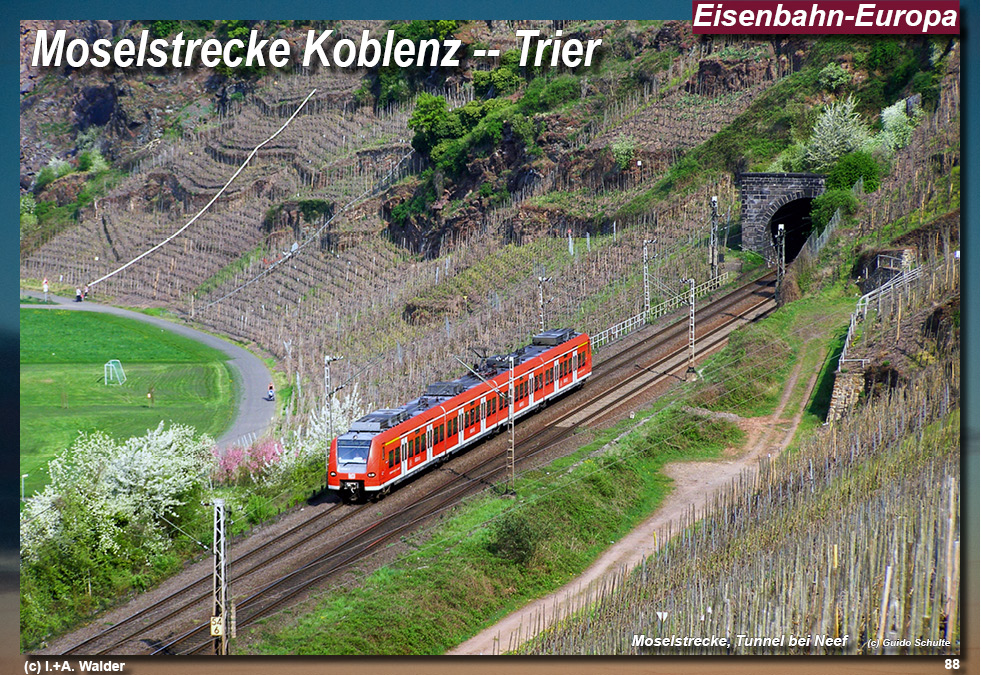 Eisenbahnmagazin Moselbahn von Koblenz nach Trier