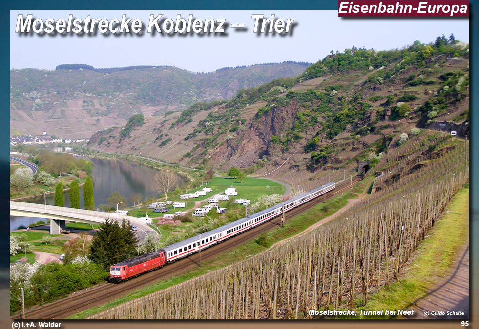 Eisenbahnmagazin Moselbahn von Koblenz nach Trier