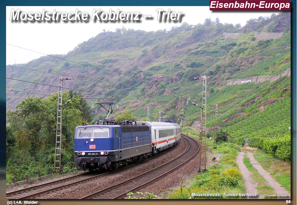 Eisenbahnmagazin Moselbahn von Koblenz nach Trier