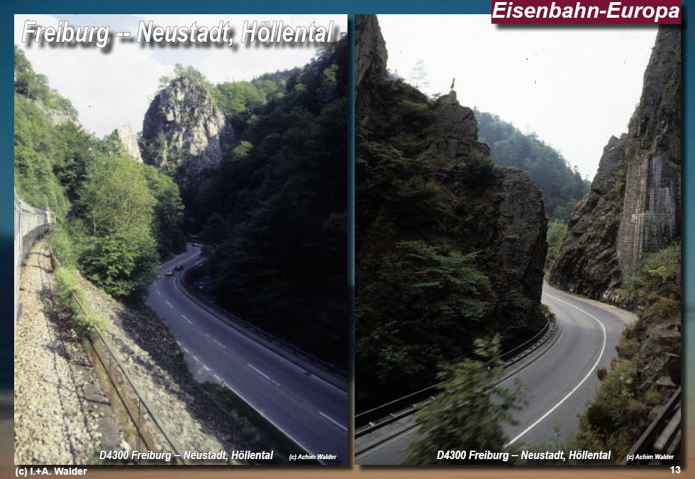 Eisenbahnmagazin Höllentalbahn, Drei Seenbahn, Freiburg - Donaueschingen