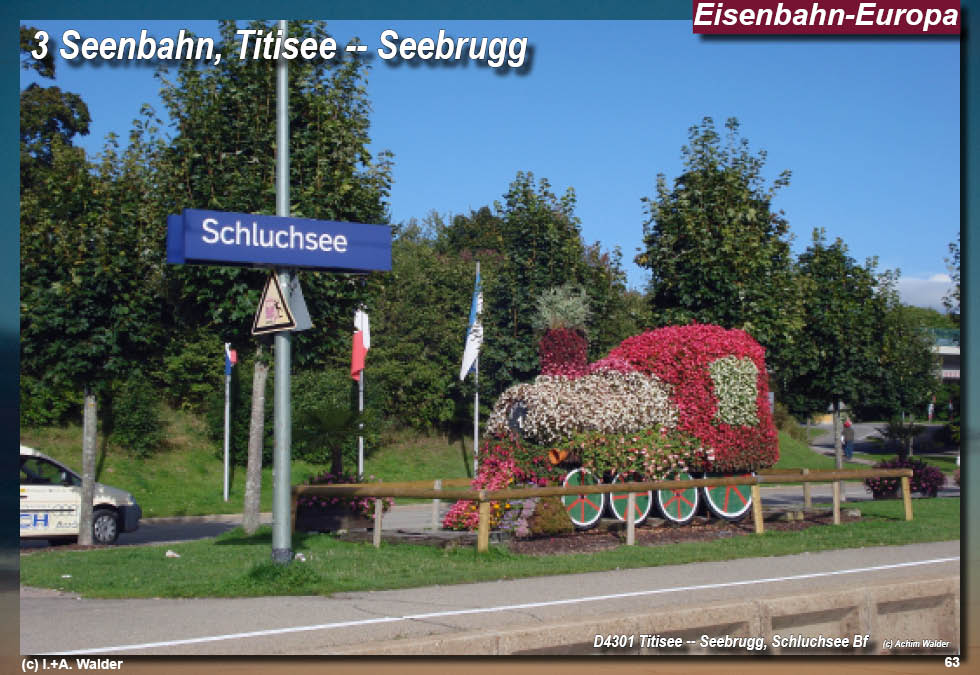 Eisenbahnmagazin 3 Seenbahn - D4301 von Titisee nach Seebrugg