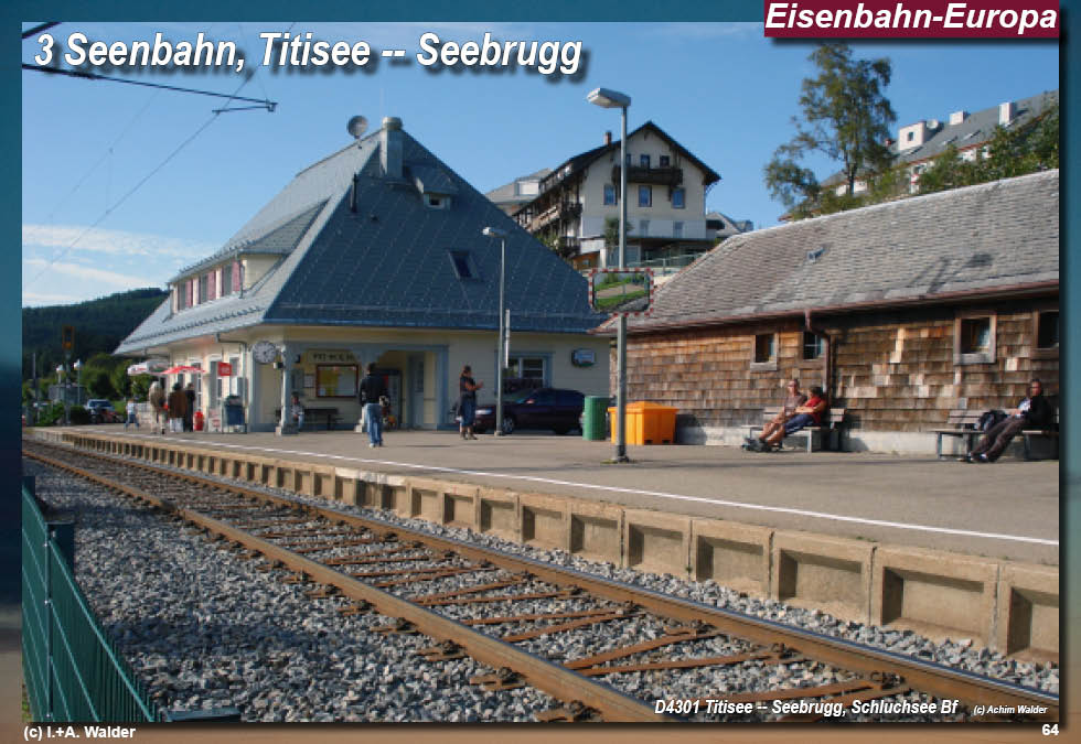Eisenbahnmagazin 3 Seenbahn - D4301 von Titisee nach Seebrugg