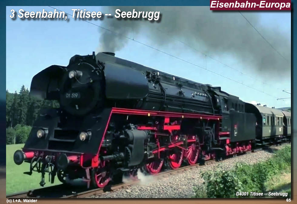 Eisenbahnmagazin 3 Seenbahn - D4301 von Titisee nach Seebrugg