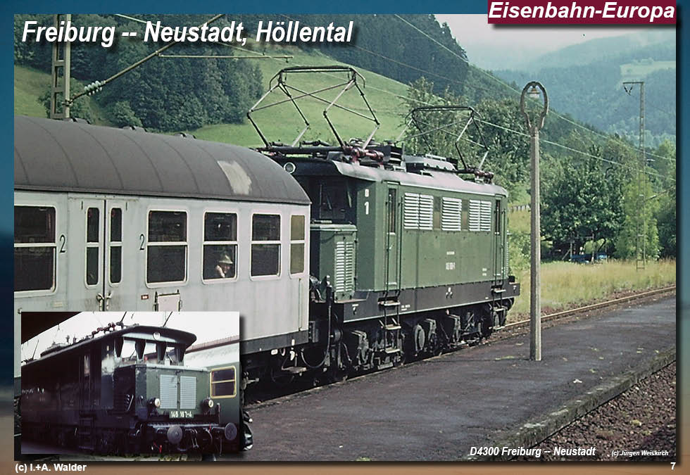 Eisenbahnmagazin Höllentalbahn, Drei Seenbahn, Freiburg - Donaueschingen