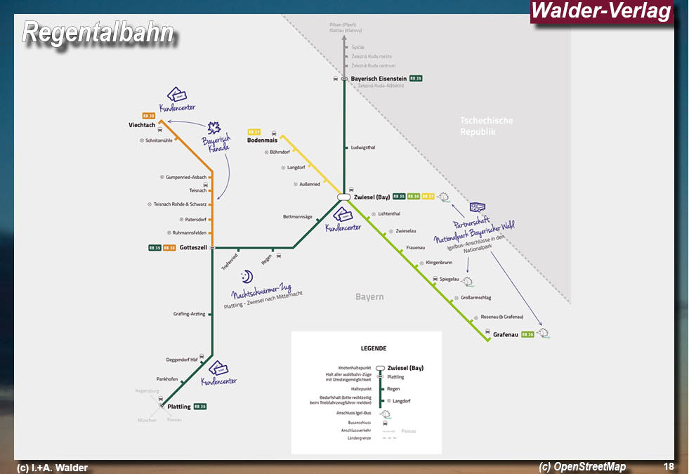Eisenbahnmagazin Regentalbahn