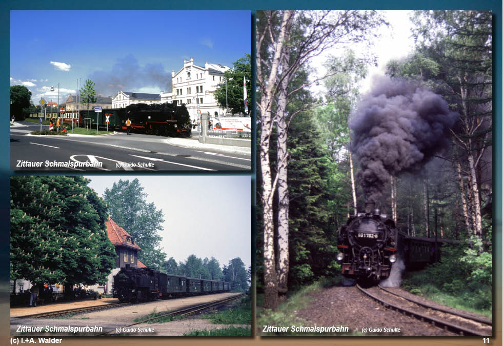 Zittauer Schmalspurbahn in Sachsen