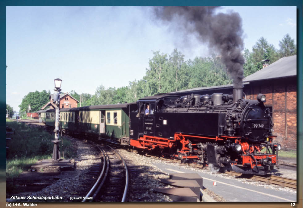 Zittauer Schmalspurbahn in Sachsen