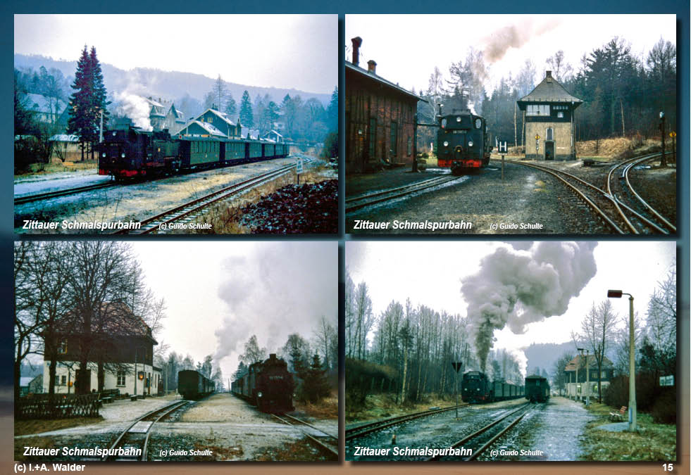 Zittauer Schmalspurbahn in Sachsen