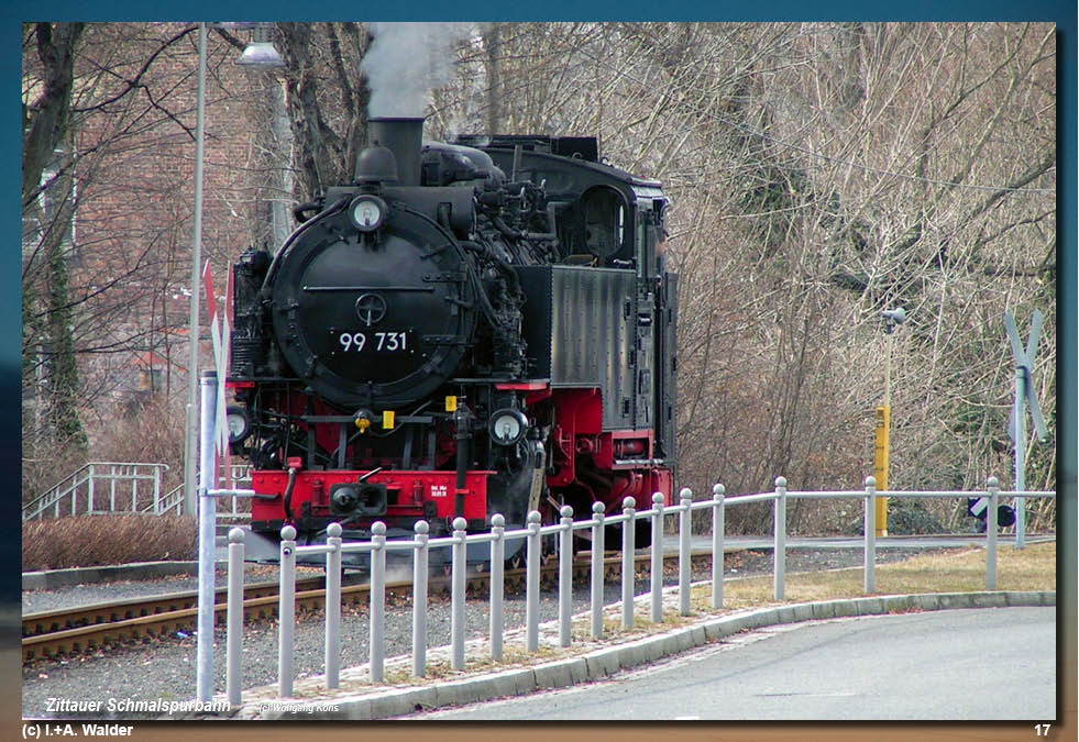 Zittauer Schmalspurbahn in Sachsen