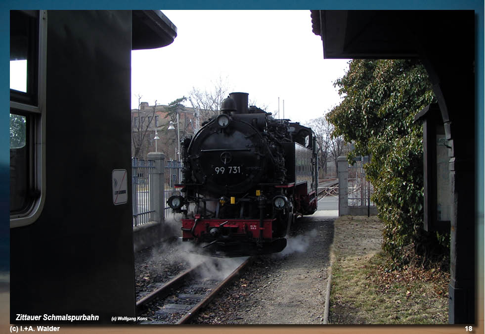 Zittauer Schmalspurbahn in Sachsen