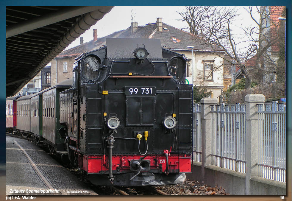Zittauer Schmalspurbahn in Sachsen
