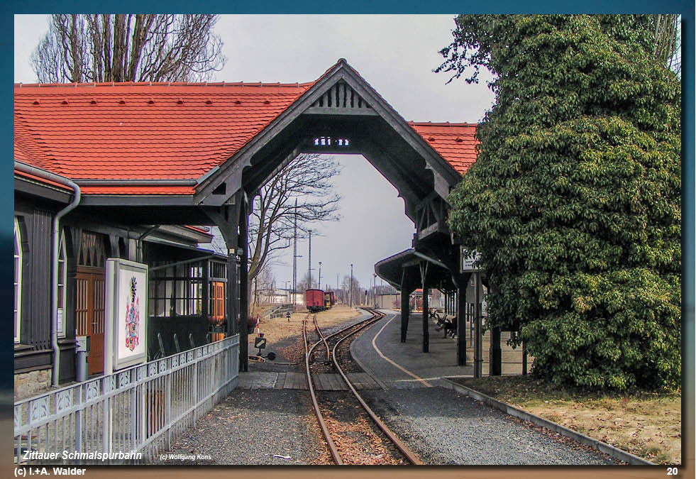 Zittauer Schmalspurbahn in Sachsen
