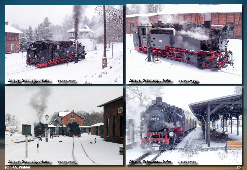 Zittauer Schmalspurbahn in Sachsen