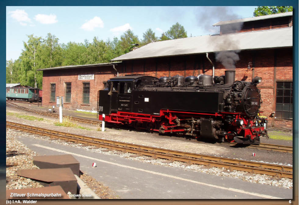 Zittauer Schmalspurbahn in Sachsen