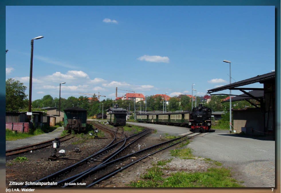 Zittauer Schmalspurbahn in Sachsen