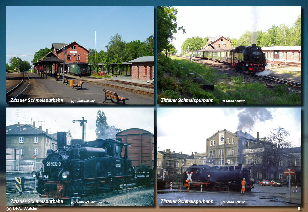 Zittauer Schmalspurbahn in Sachsen