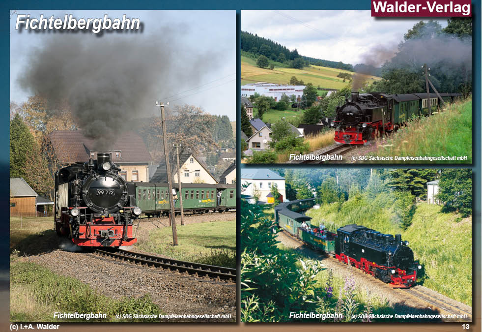 Fichtelbergbahn in Sachsen