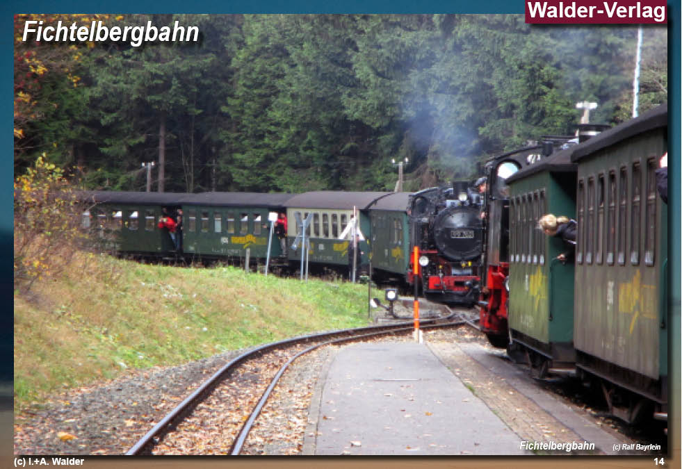 Fichtelbergbahn in Sachsen
