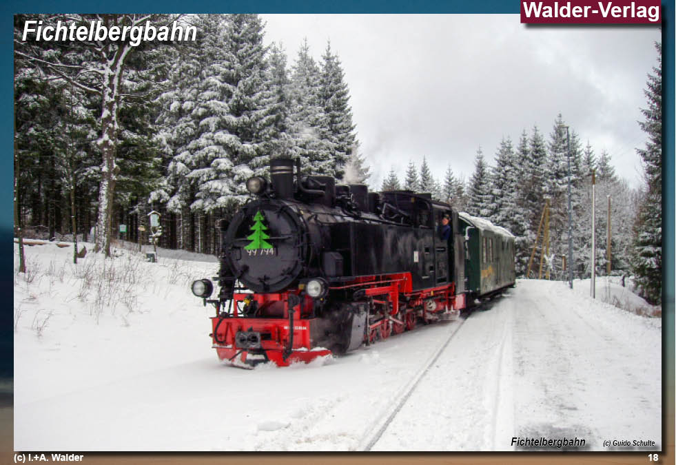 Fichtelbergbahn in Sachsen