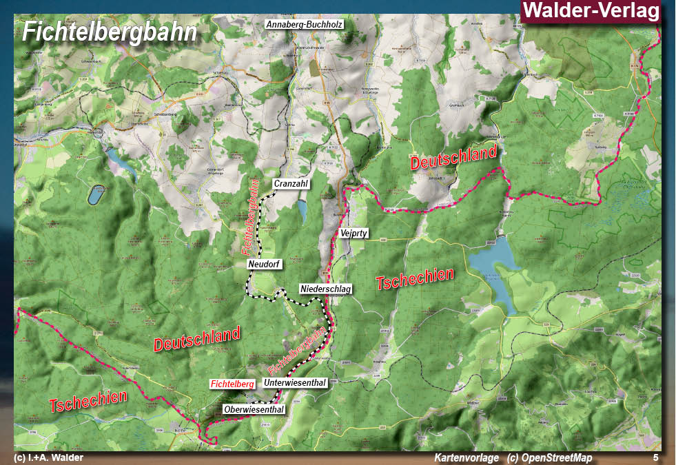 Fichtelbergbahn in Sachsen