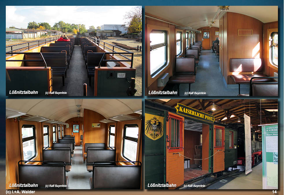 Lößnitztalbahn in Sachsen