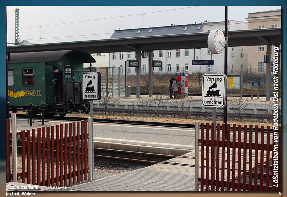 Lößnitztalbahn in Sachsen