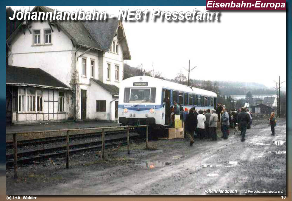 Eisenbahnmagazin Johannlandbahn Siegener-Kreisbahn von Siegen über Netphen nach Deuz Eisenbahnmagazin Johannlandbahn Siegener-Kreisbahn von Siegen über Netphen nach Deuz