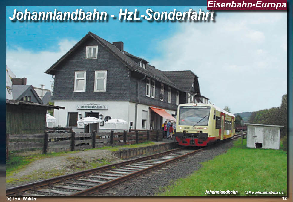 Eisenbahnmagazin Johannlandbahn Siegener-Kreisbahn von Siegen über Netphen nach Deuz Eisenbahnmagazin Johannlandbahn Siegener-Kreisbahn von Siegen über Netphen nach Deuz