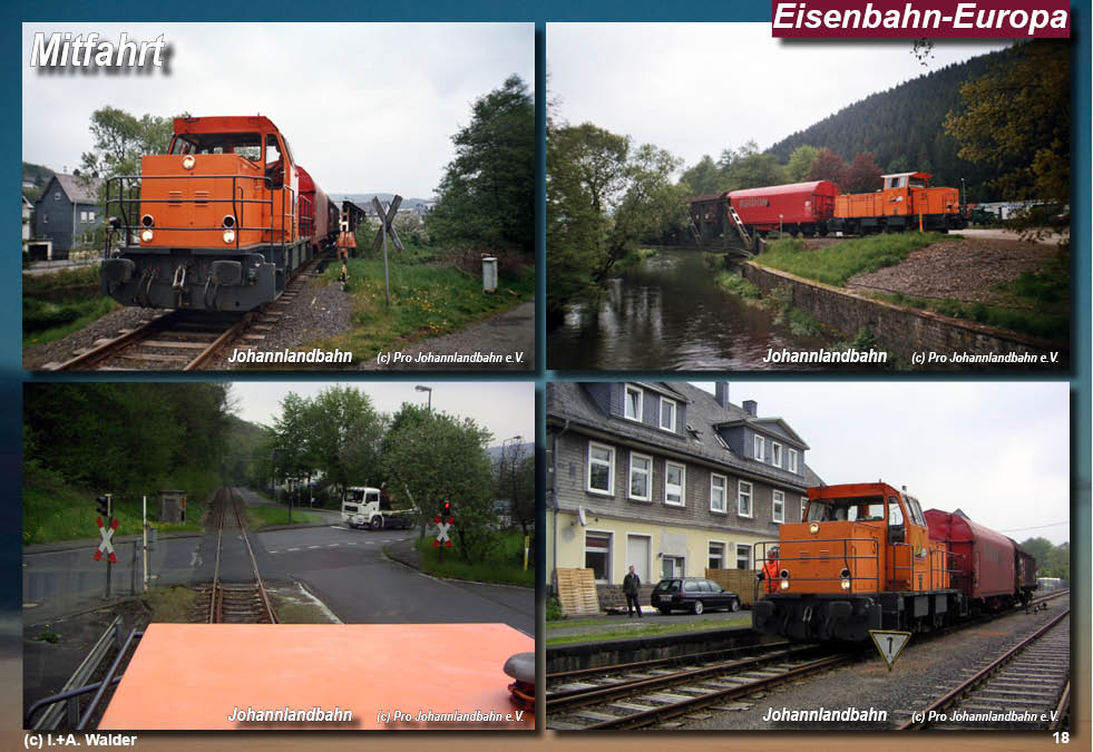 Eisenbahnmagazin Johannlandbahn Siegener-Kreisbahn von Siegen über Netphen nach Deuz Eisenbahnmagazin Johannlandbahn Siegener-Kreisbahn von Siegen über Netphen nach Deuz