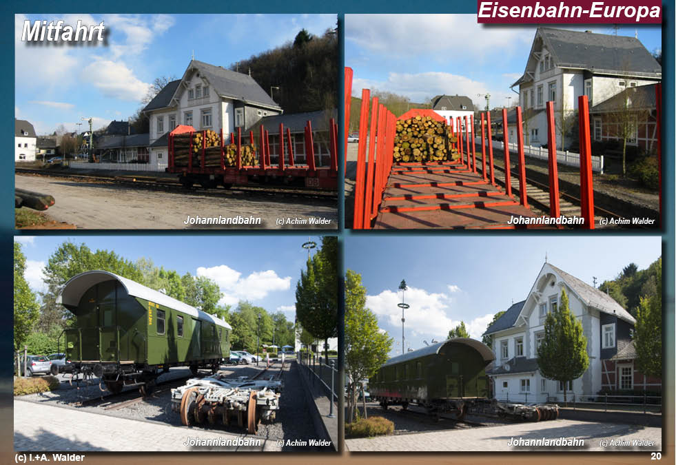 Eisenbahnmagazin Johannlandbahn Siegener-Kreisbahn von Siegen über Netphen nach Deuz Eisenbahnmagazin Johannlandbahn Siegener-Kreisbahn von Siegen über Netphen nach Deuz